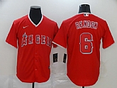 Angels 6 Anthony Rendon Red 2020 Nike Cool Base Jersey,baseball caps,new era cap wholesale,wholesale hats
